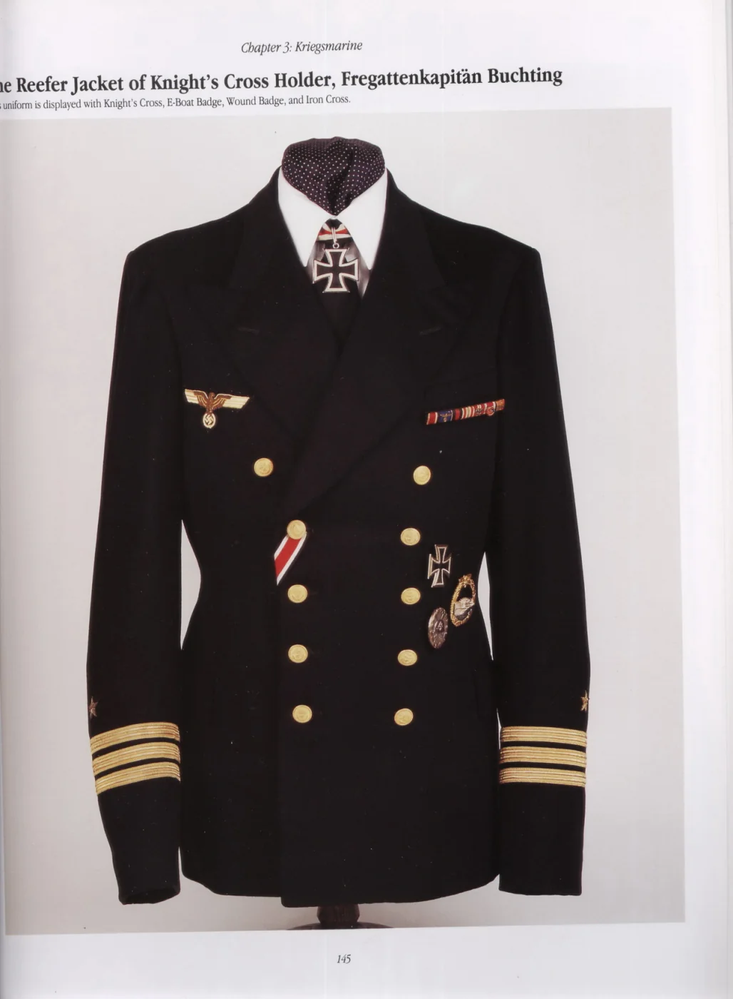 第三帝国军服：照片研究：海军礼服实物照片