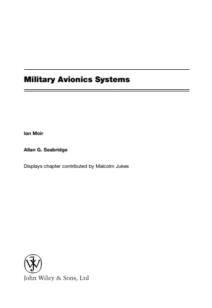 Military Avionics Systems，原书图像
