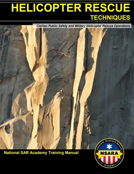 Helicopter Rescue Techniques: Civilian Public Safety and Military Helicopter Rescue Operations，原书图像